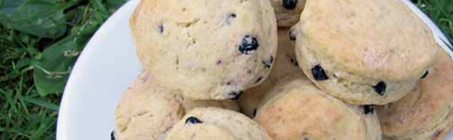 Mustikka scones