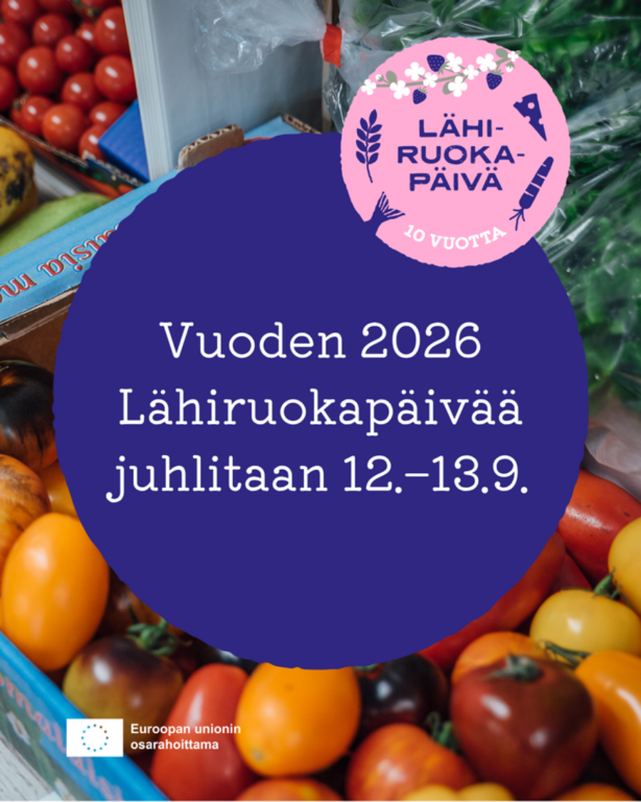 Lähiruokapäivä 10-v. 12.-13.9.2026