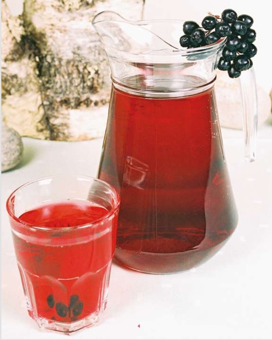 Piparminttu-marja-aroniajuoma