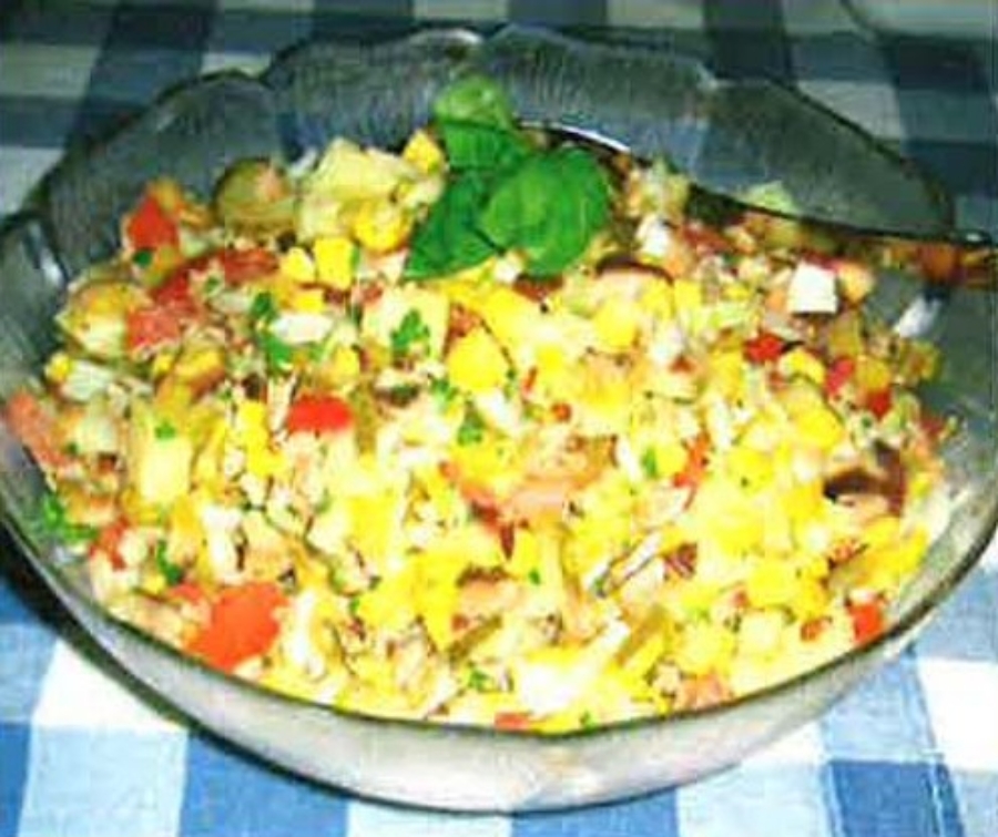 Rousku-perunasalaatti